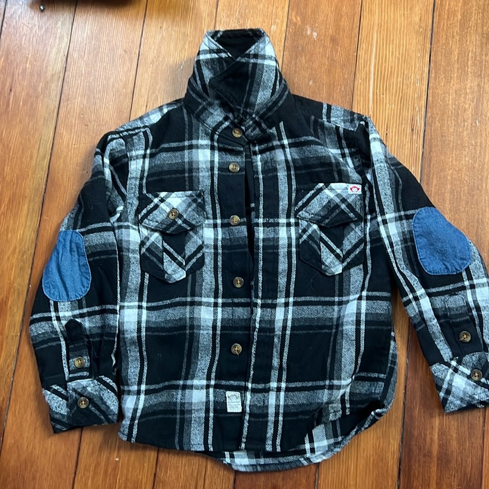 Appaman flannel button down long sleeve